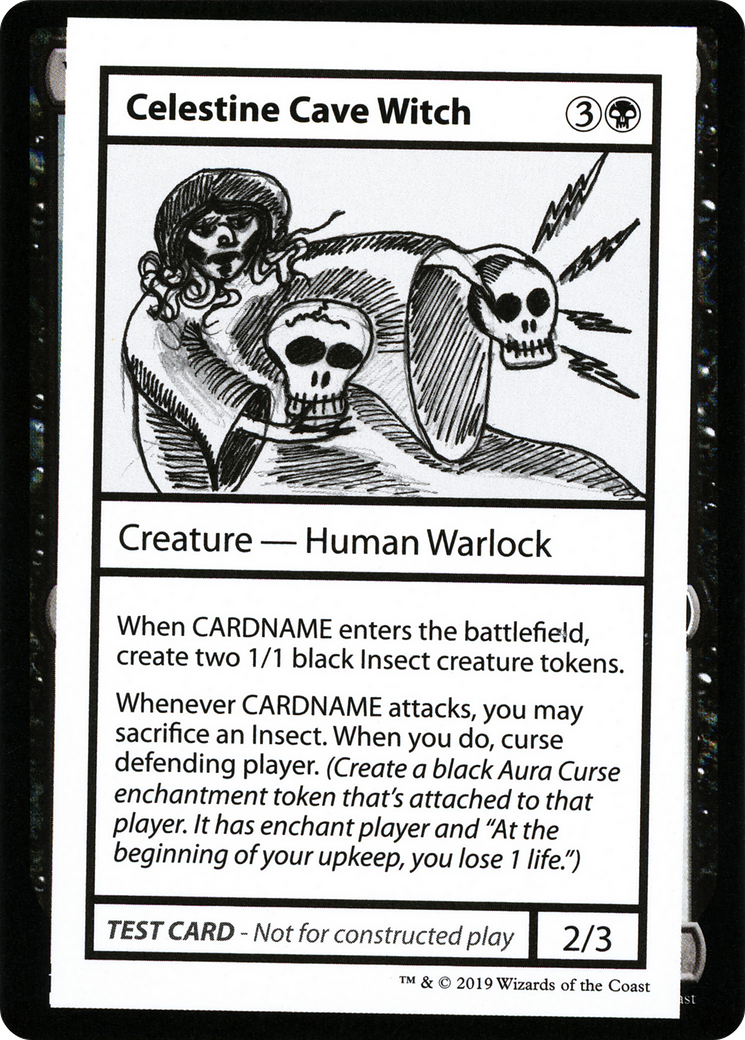 Celestine Cave Witch (No PW Symbol) (CMB2-)