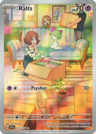 Ralts (SVI-211) (Holofoil)