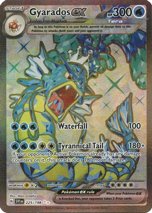 Gyarados ex (SVI-225) (Holofoil)