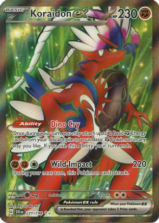 Koraidon ex (SVI-231) (Holofoil)