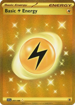 Basic Lightning Energy (SVI-257) (Holofoil)