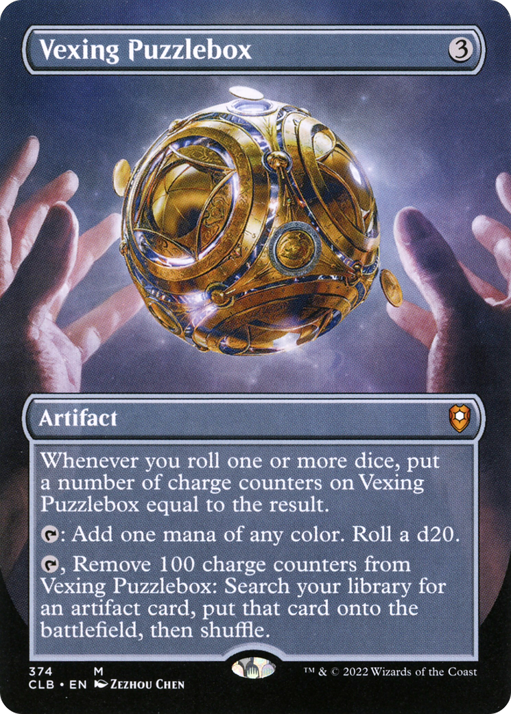 Vexing Puzzlebox (CLB-374) (Borderless) (Foil)