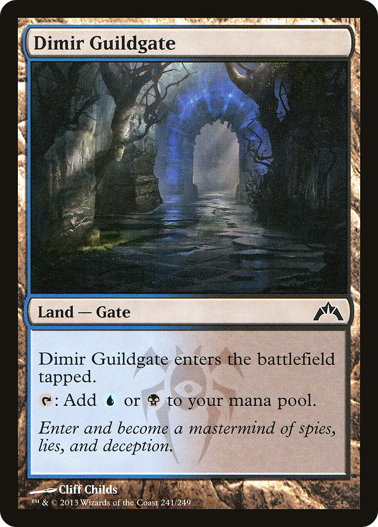Dimir Guildgate (GTC-241) (Foil)