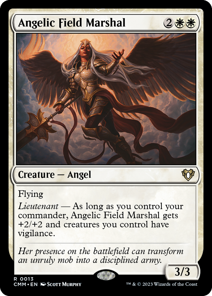 Angelic Field Marshal (CMM-013) (Foil)