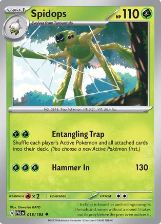 Spidops (PAL-018) (Reverse Holofoil)