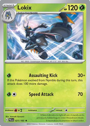 Lokix (PAL-021) (Reverse Holofoil)