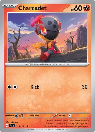 Charcadet (PAL-038) (Reverse Holofoil)