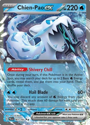 Chien-Pao ex (PAL-061) (Holofoil)