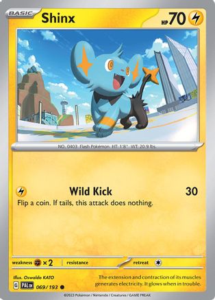 Shinx (PAL-069) (Reverse Holofoil)