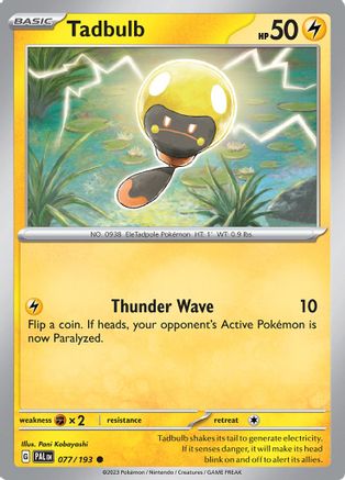 Tadbulb (PAL-077) (Reverse Holofoil)