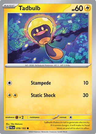 Tadbulb (PAL-078) (Reverse Holofoil)