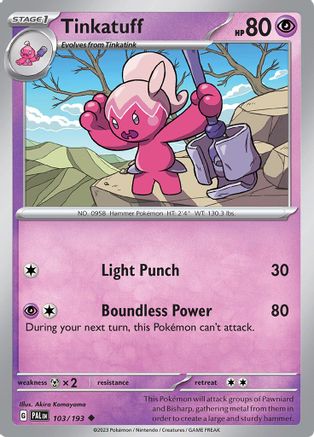 Tinkatuff (PAL-103) (Reverse Holofoil)