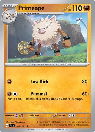 Primeape (PAL-107)
