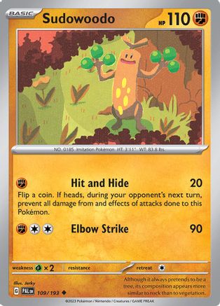 Sudowoodo (PAL-109)