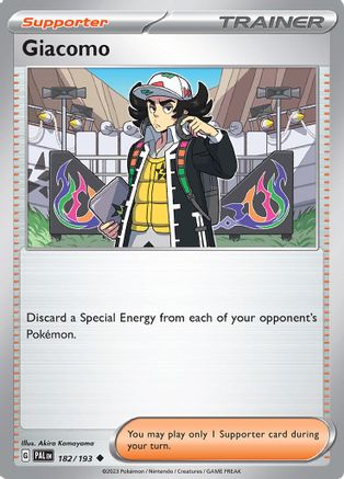 Giacomo (PAL-182) (Reverse Holofoil)