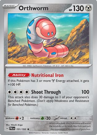 Orthworm (PAL-151) (Holofoil)