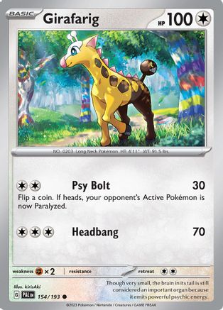 Girafarig (PAL-154)