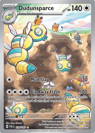 Dudunsparce (PAL-229) (Holofoil)