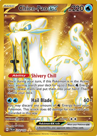 Chien-Pao ex (PAL-274) (Holofoil)