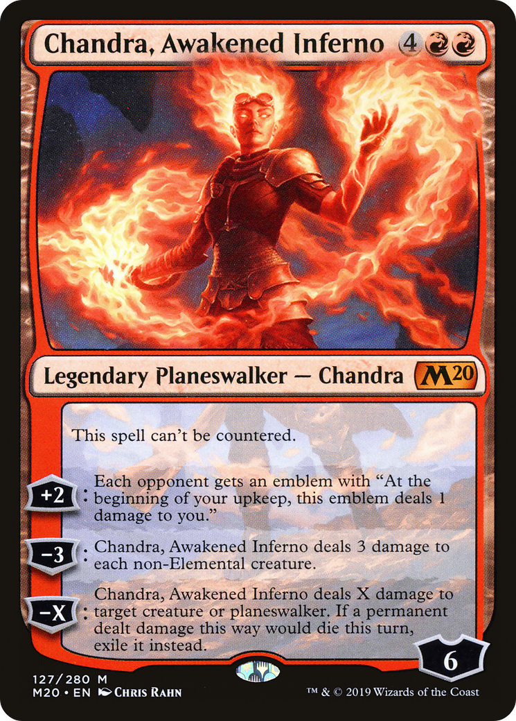 Chandra, Awakened Inferno (M20-127)