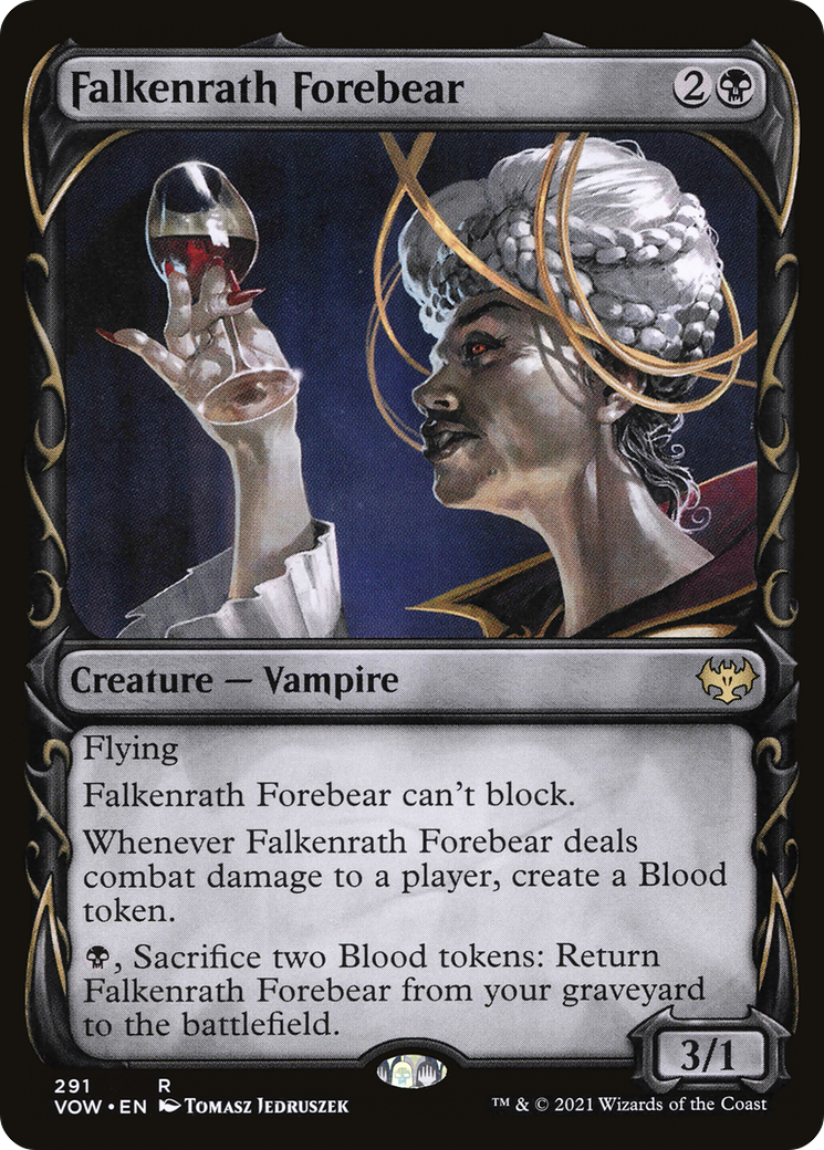 Falkenrath Forebear (VOW-291) (Showcase) (Foil)