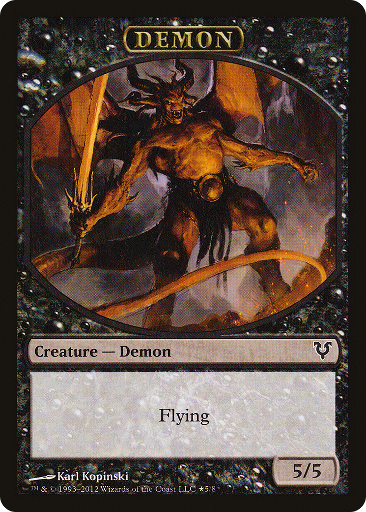 Angel // Demon Double-Sided Token (PRE-1 // 5)