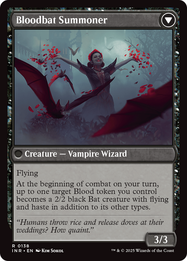 Voldaren Bloodcaster // Bloodbat Summoner (INR-138)
