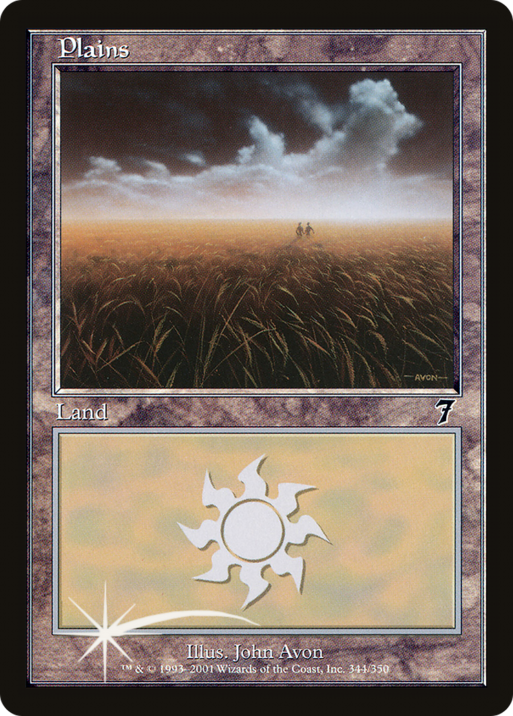 Plains (344) (7ED-344★) (Foil)