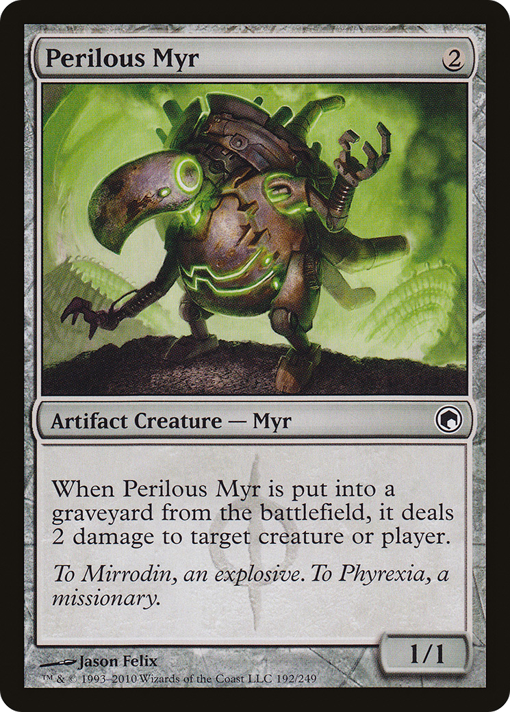 Perilous Myr (SOM-192) (Foil)