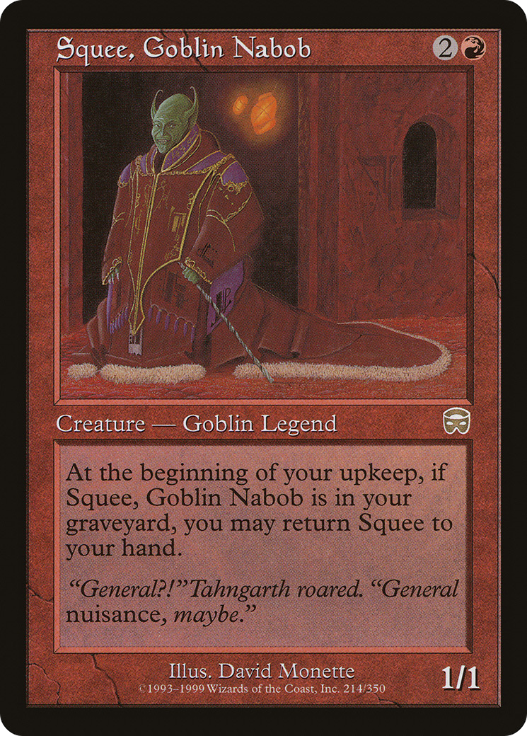 Squee, Goblin Nabob (MMQ-214) (Foil)