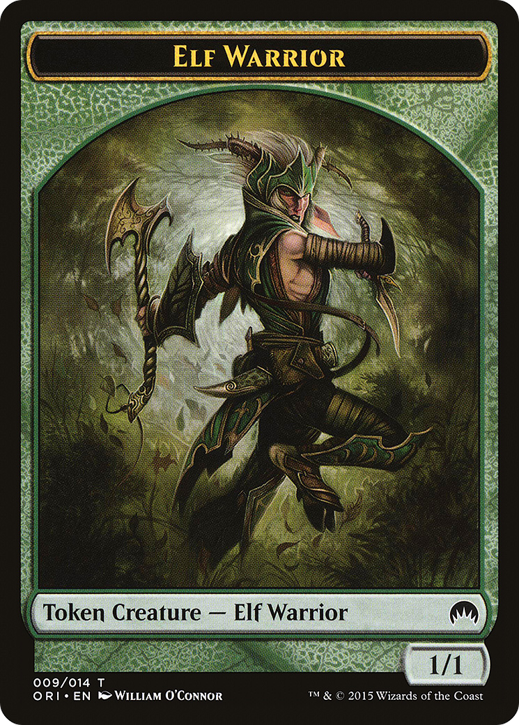 Elf Warrior Token (ORI-009)