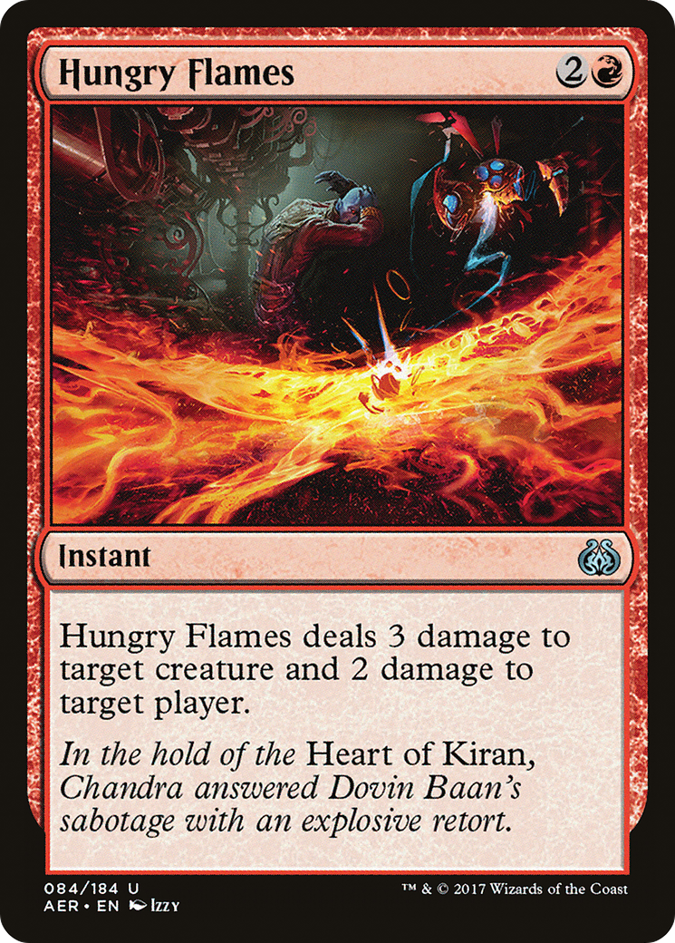 Hungry Flames (AER-084) (Foil)