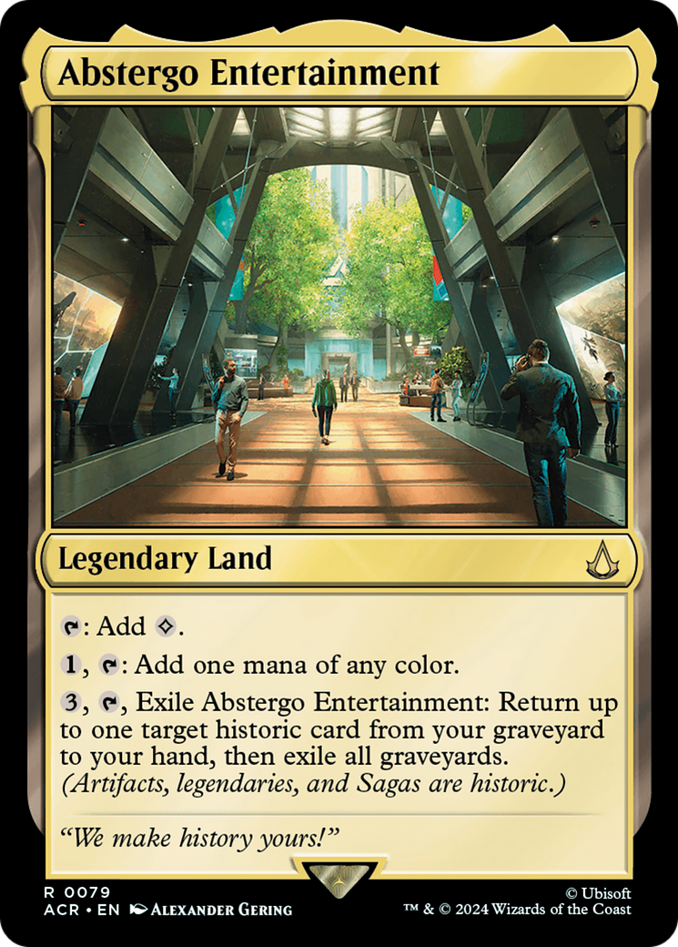 Abstergo Entertainment (ACR-079) (Foil)