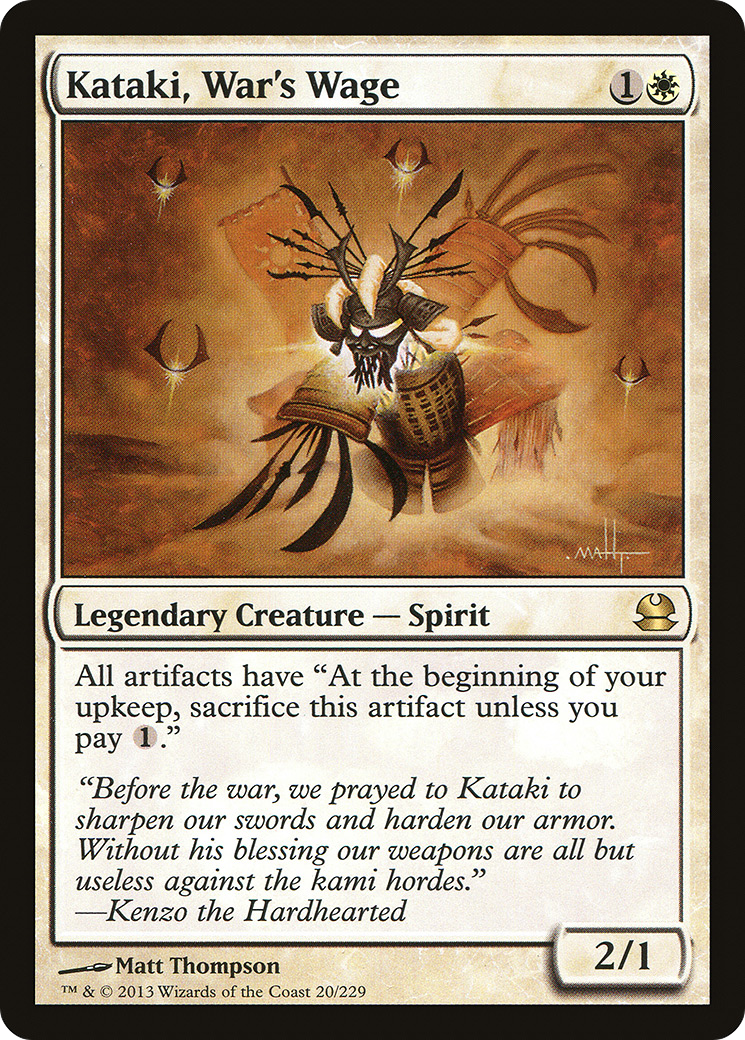 Kataki, War's Wage (MMA-020) (Foil)