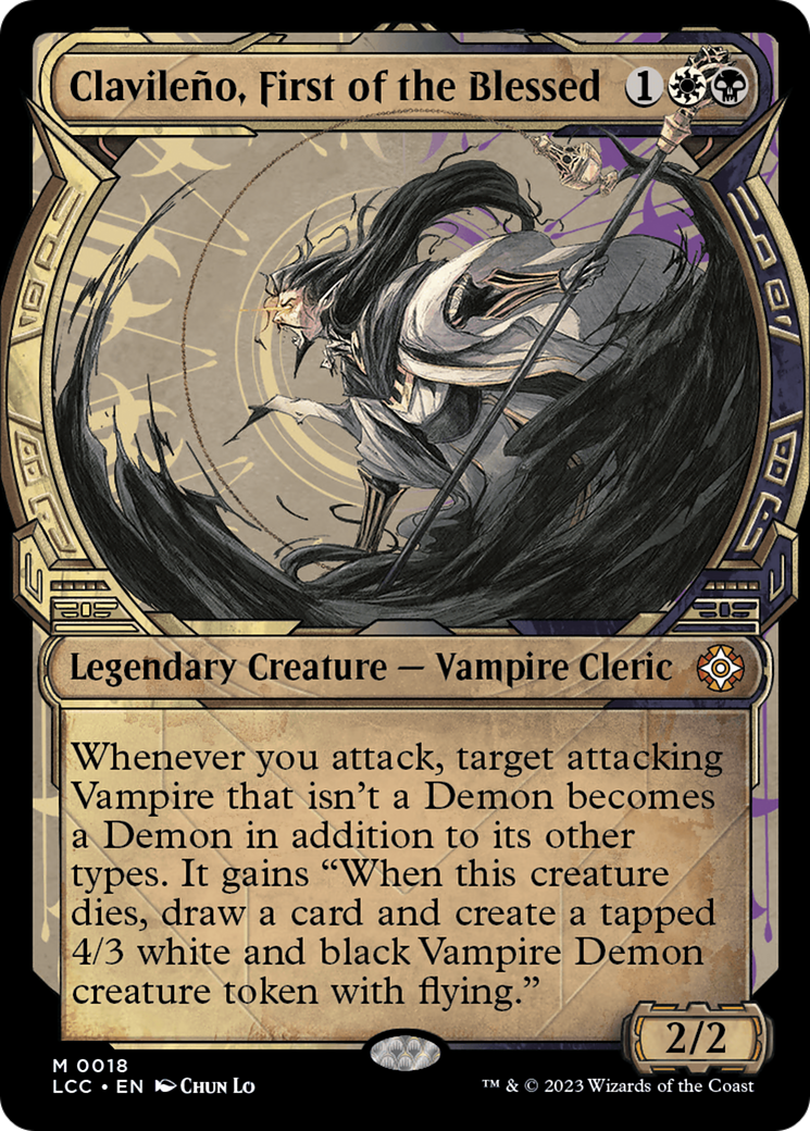 Clavileño, First of the Blessed (LCC-018) (Showcase) (Foil)