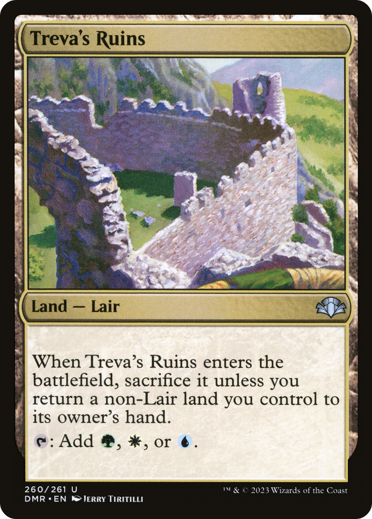 Treva's Ruins (DMR-260) (Foil)