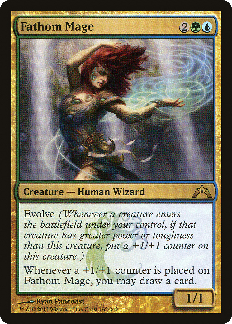 Fathom Mage (GTC-162) (Foil)