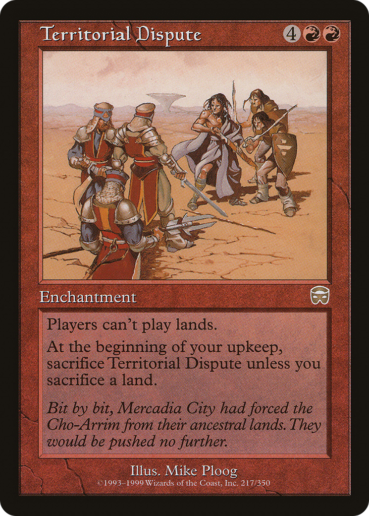 Territorial Dispute (MMQ-217) (Foil)