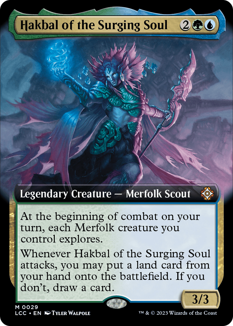 Hakbal of the Surging Soul (LCC-029) (Extended Art)