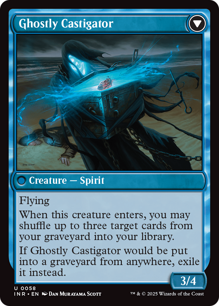 Covetous Castaway // Ghostly Castigator (INR-058)