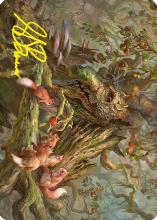 Generous Ent Art Card (Gold-Stamped Signature) (ASLTR-011)