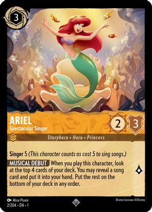 Ariel - Spectacular Singer (1-002)