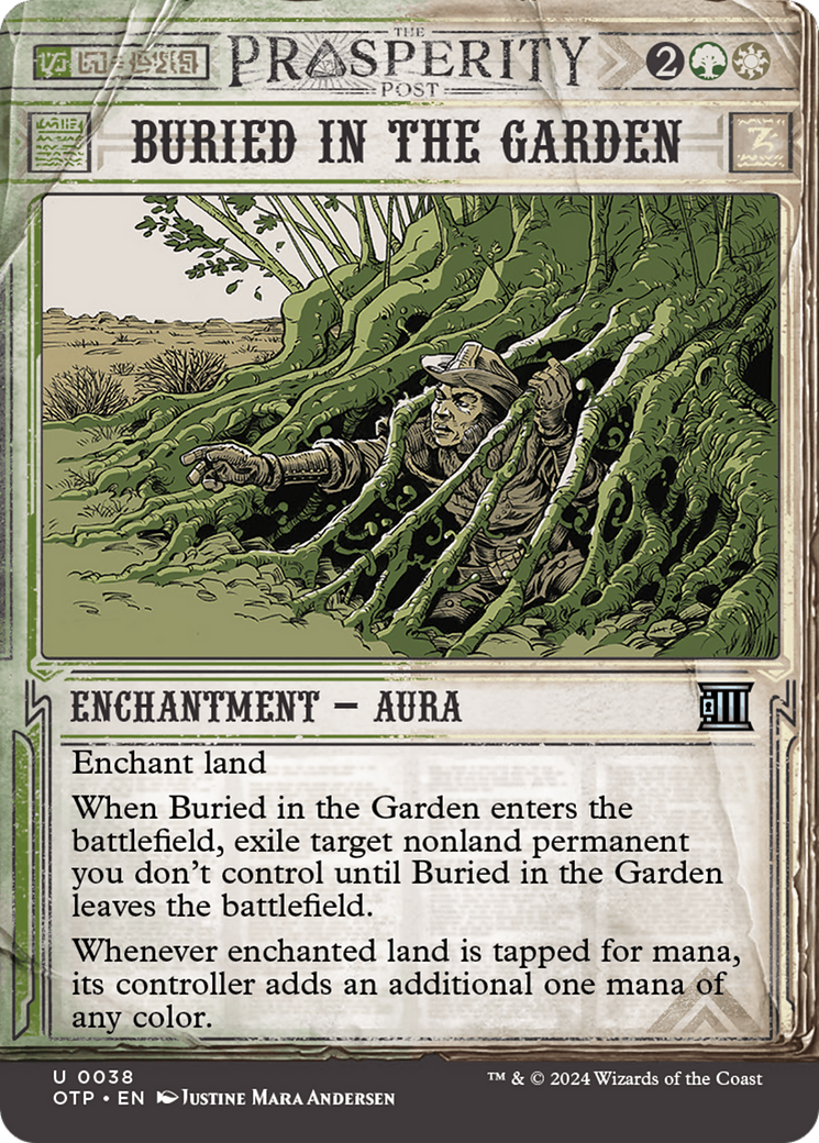 Buried in the Garden (OTP-038) (Showcase) (Borderless) (Foil)