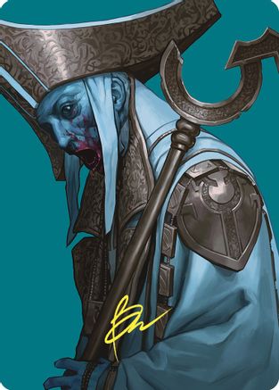 Mikaeus, the Unhallowed Art Card (Gold-Stamped Signature) (ASCMM-054)