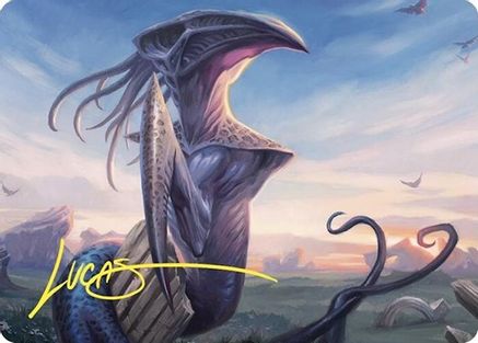 Sentinel Sliver Art Card (Gold-Stamped Signature) (ASCMM-076)