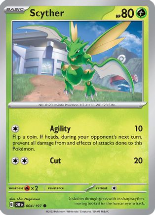 Scyther (OBF-004)