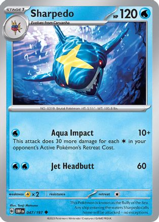 Sharpedo (OBF-047)