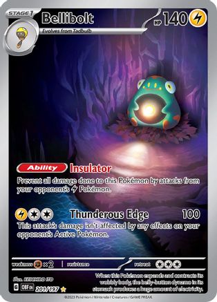 Bellibolt (OBF-201) (Holofoil)