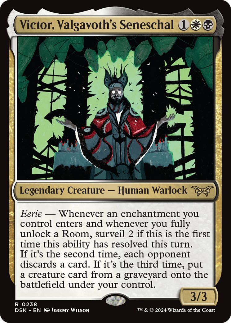 Victor, Valgavoth's Seneschal (DSK-238) (Foil)