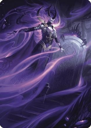 Ashiok, Wicked Manipulator Art Card (10/81) (ASWOE-010)